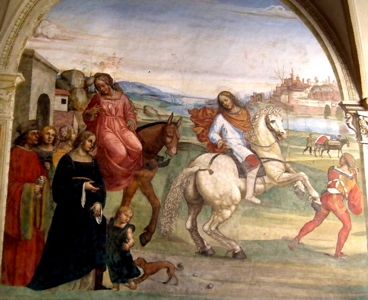 d&eacute;part de Saint-Benoit